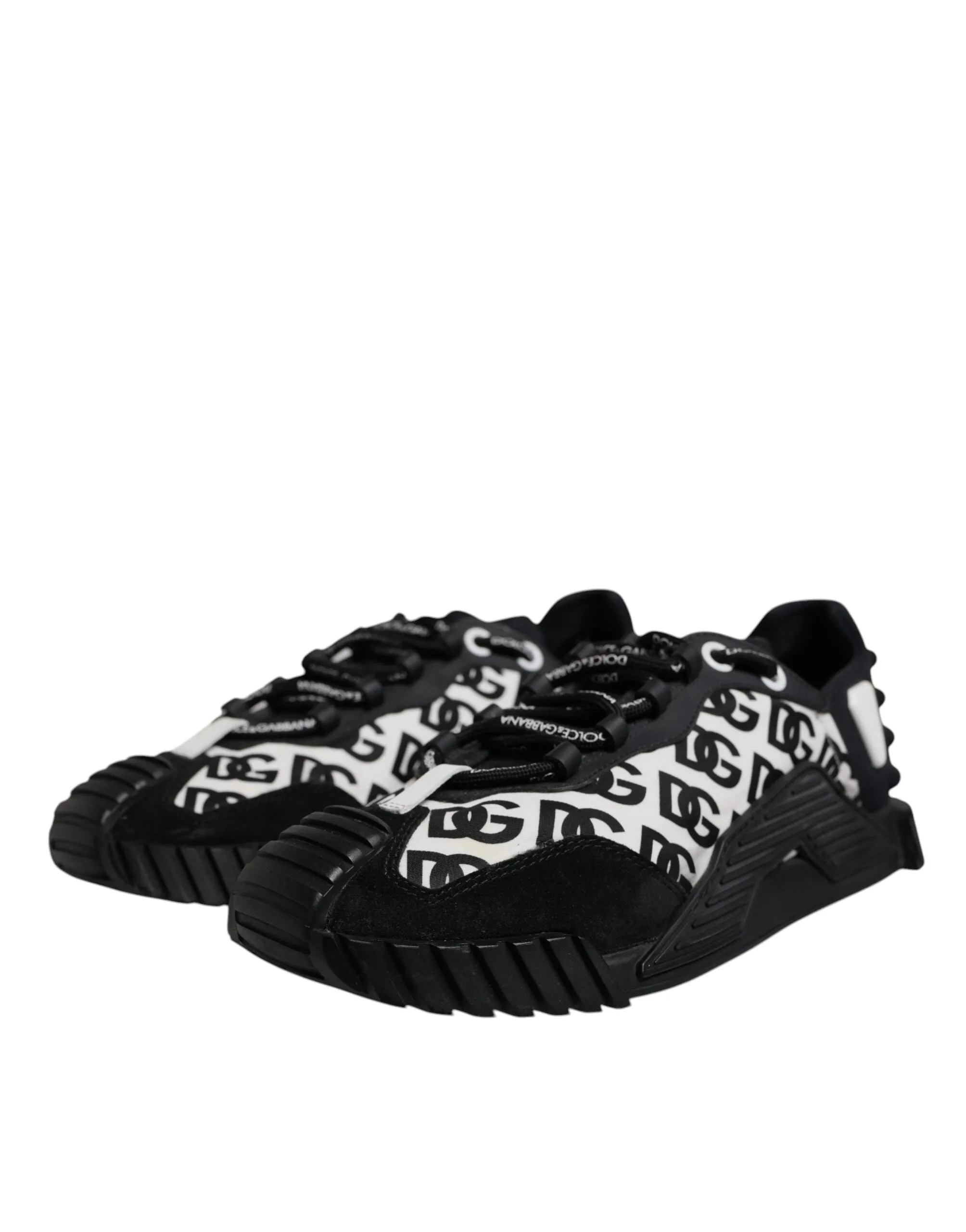 Dolce & Gabbana Shoes Logo Lace Up Low Top NS1 Men's Sneakers (Pre-Owned)