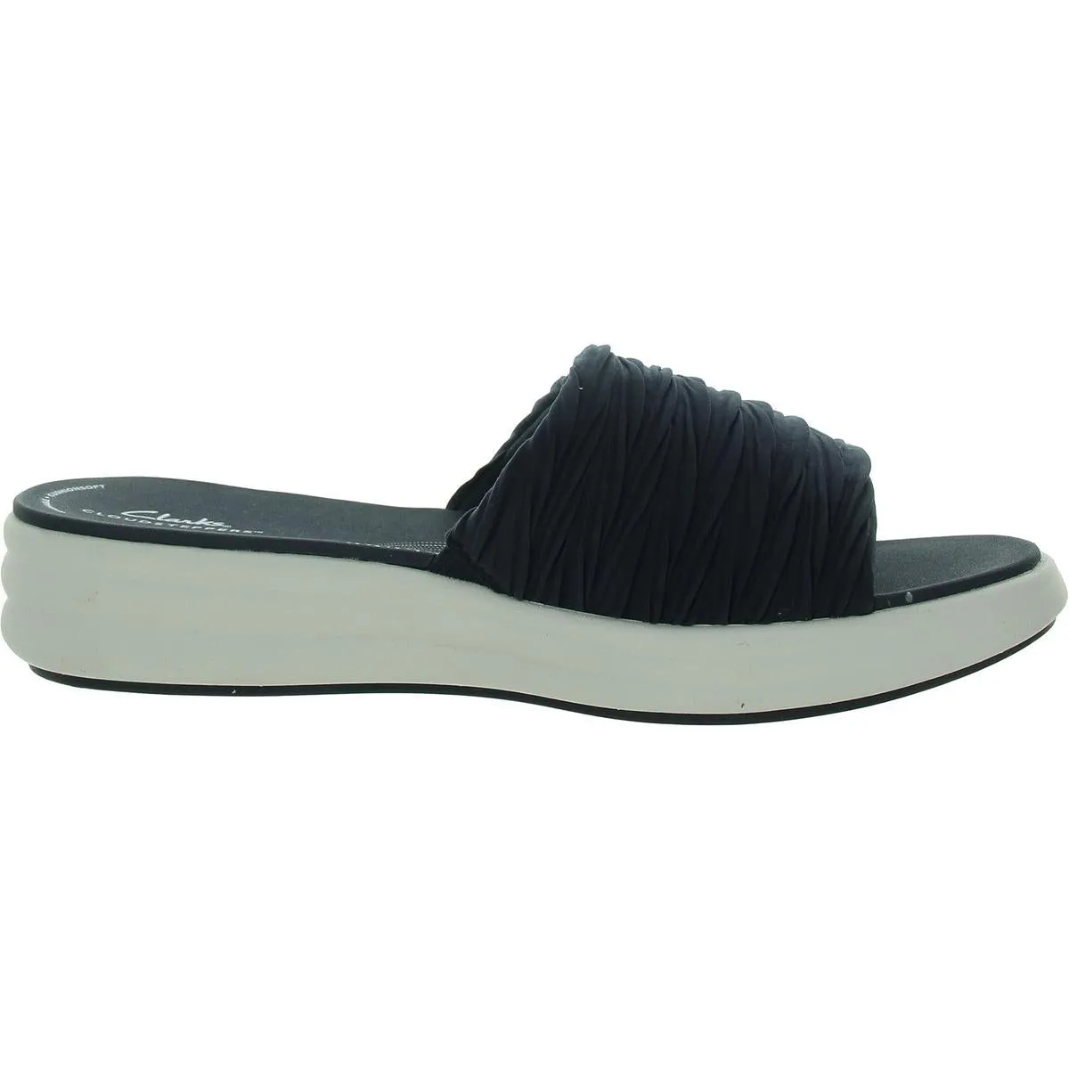 Drift Petal Womens Cushioned Footbed Man Made Slide Sandals
