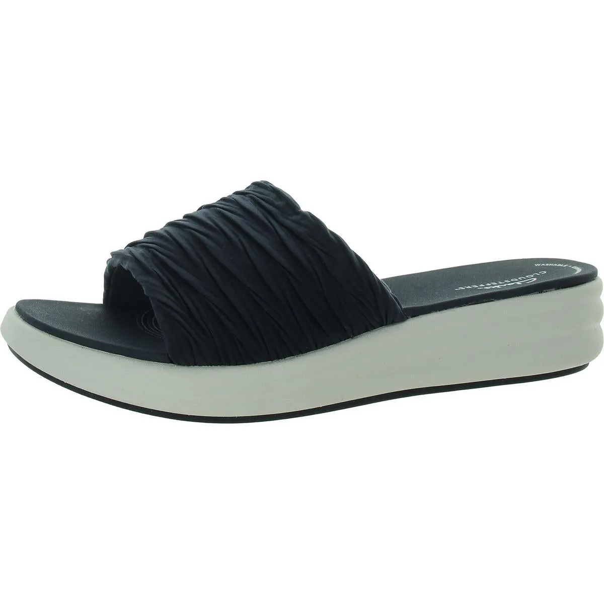 Drift Petal Womens Cushioned Footbed Man Made Slide Sandals