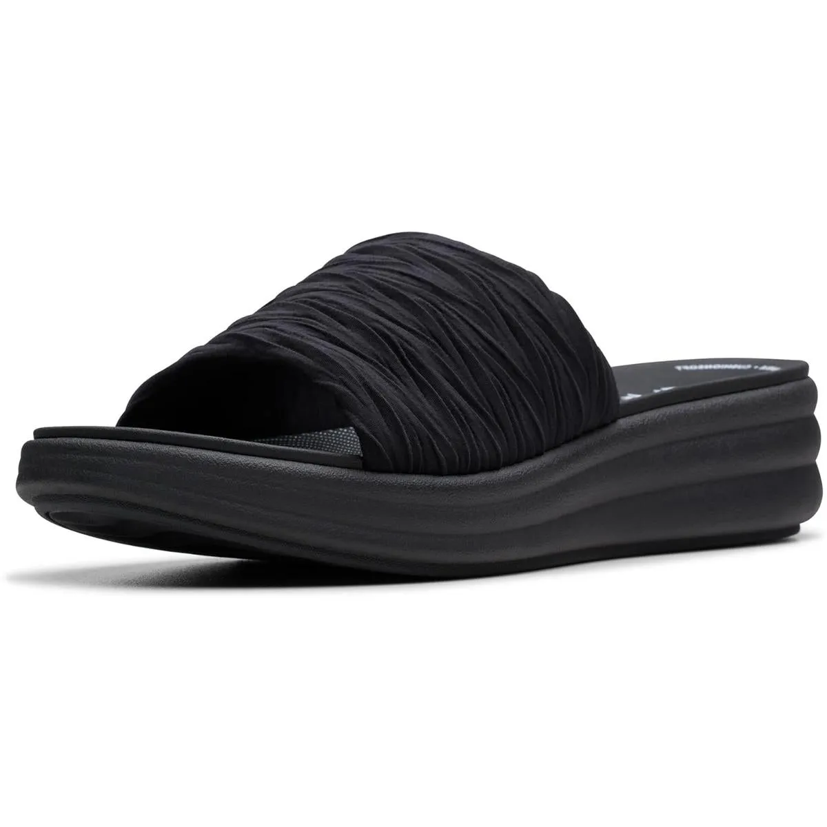 Drift Petal Womens Cushioned Footbed Man Made Slide Sandals