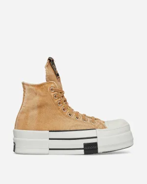 DRKSHDW DBL DRKSTR OVERDYE Chuck 70 Hi Sneakers Blonde