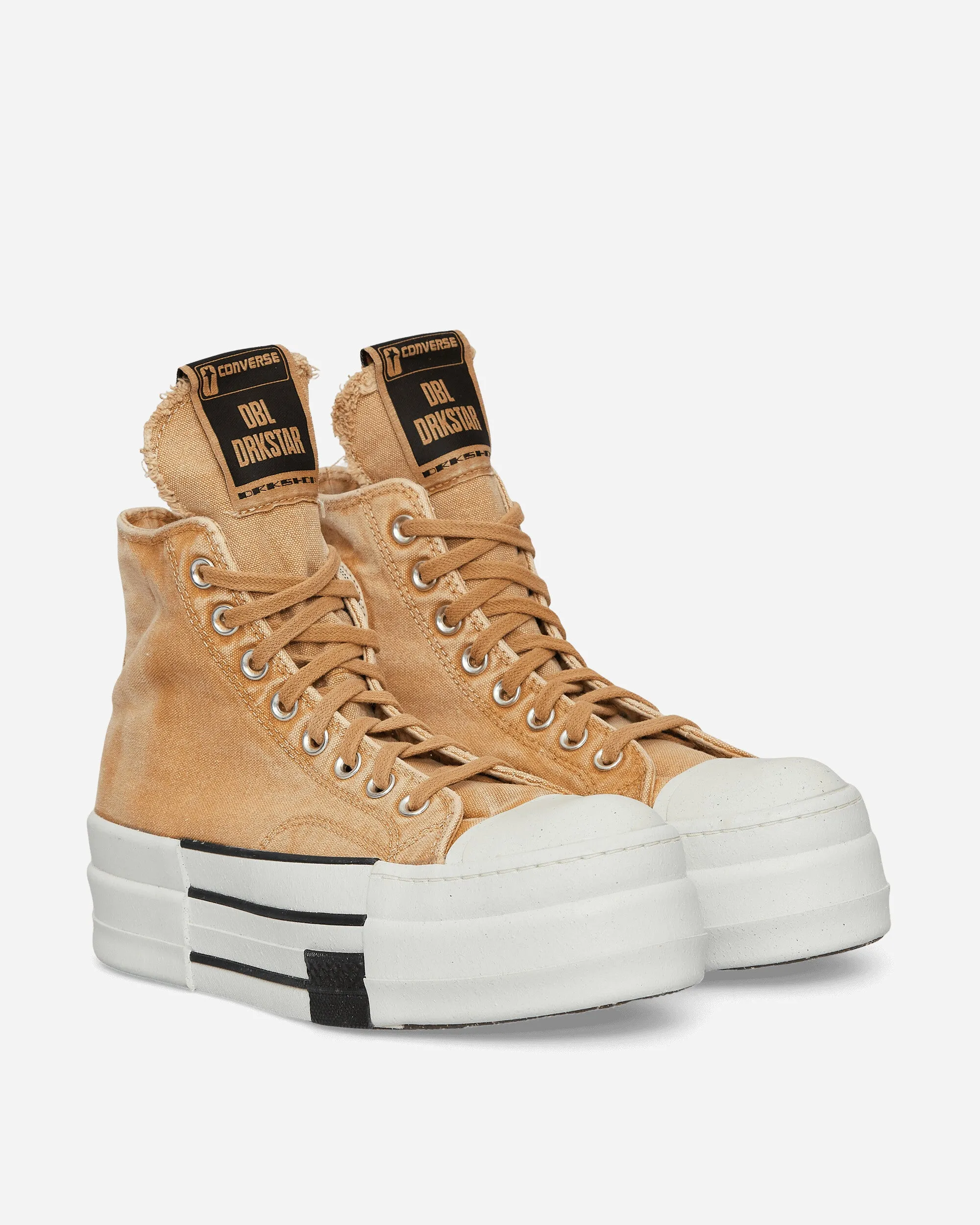 DRKSHDW DBL DRKSTR OVERDYE Chuck 70 Hi Sneakers Blonde