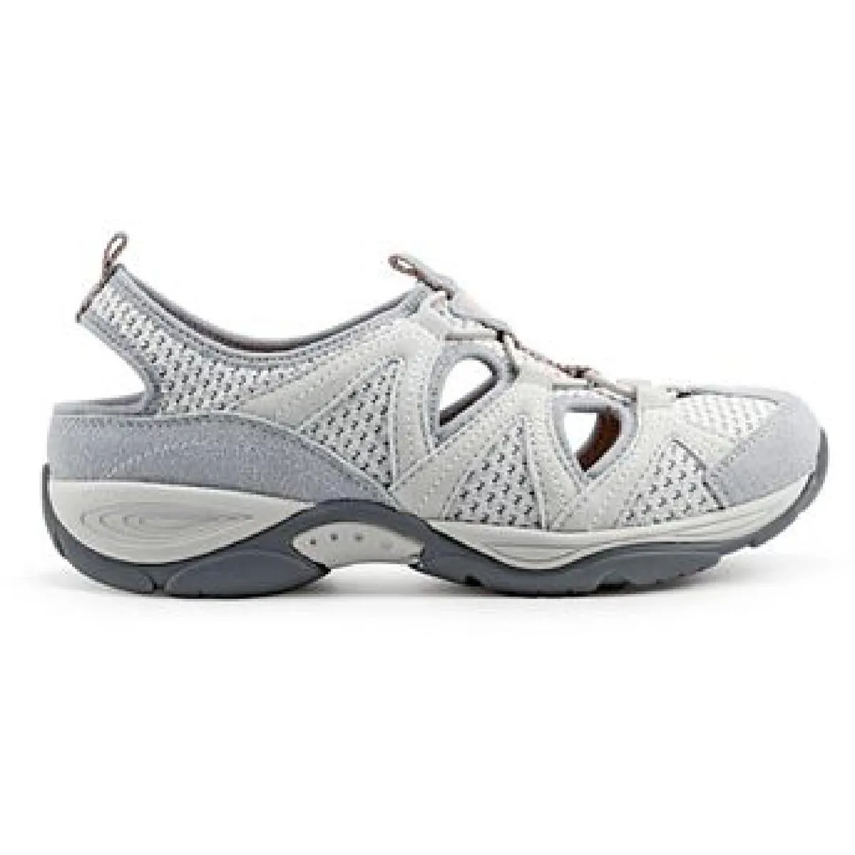 Earthen 10 Womens Suede Stretch Slip-On Sneakers