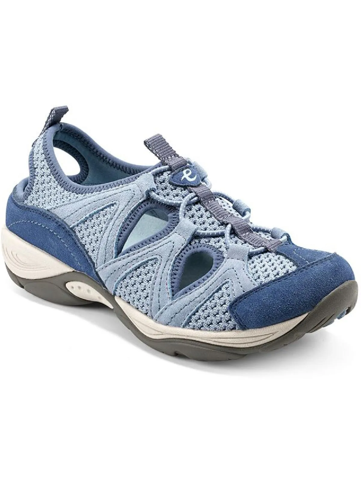 Earthen 10 Womens Suede Stretch Slip-On Sneakers