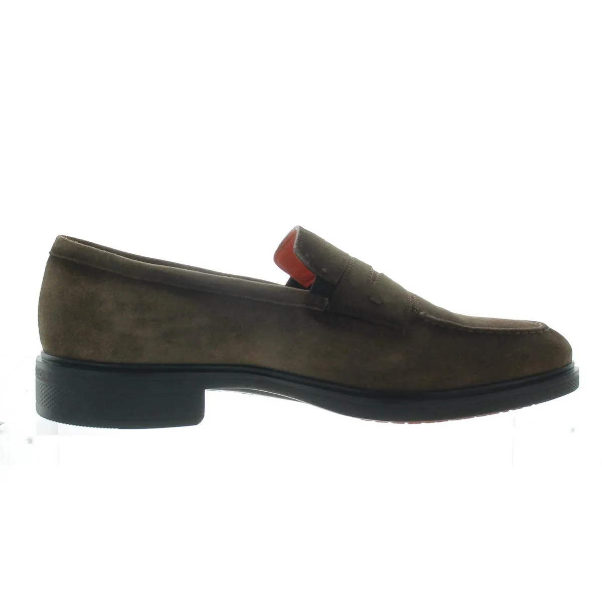 Easy Loafer GexS0 Mens Solid Faux Leather Loafers
