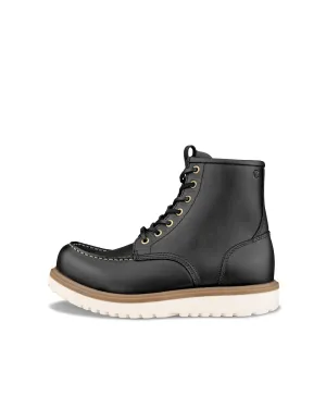 ECCO MEN'S STAKER MOC TOE BOOT