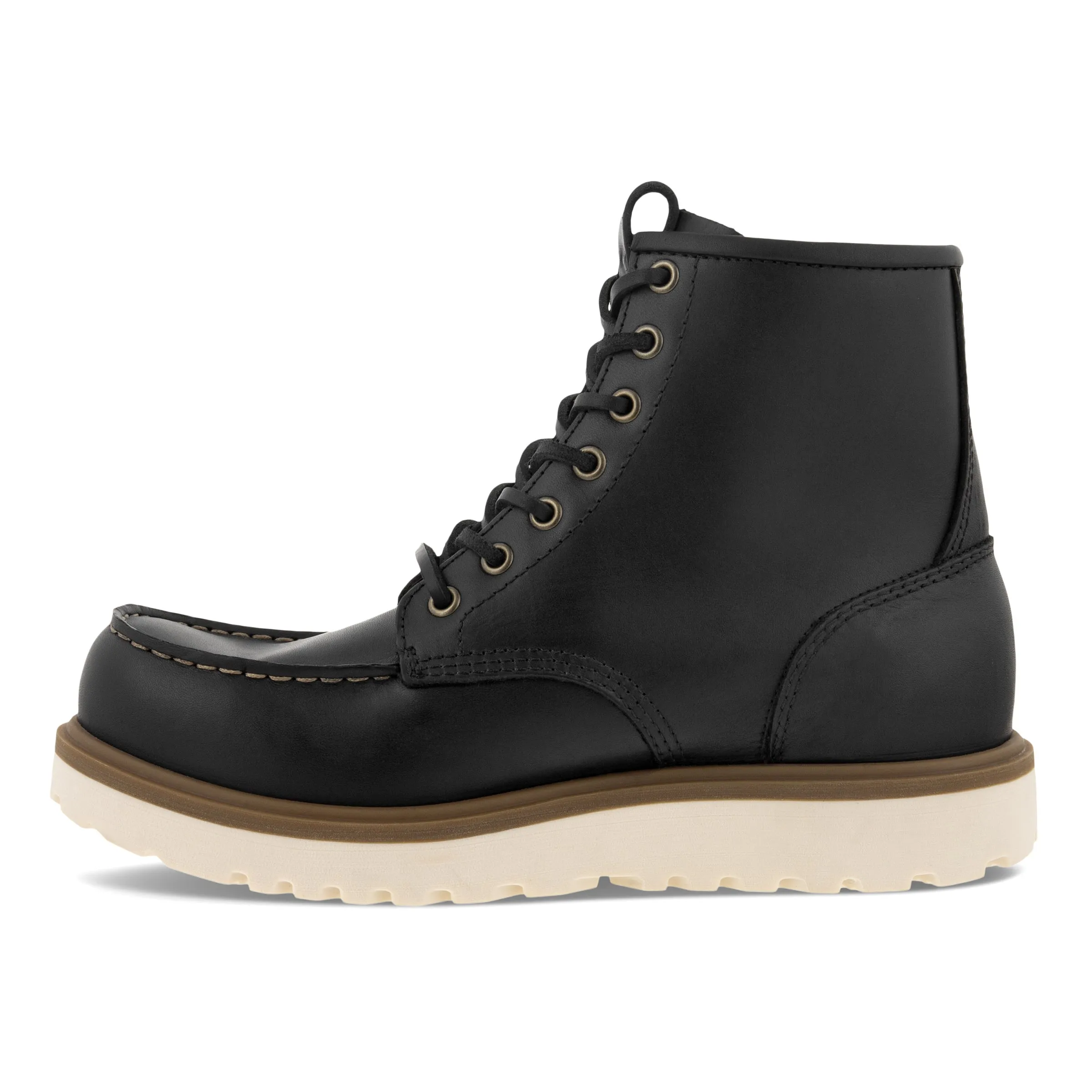 ECCO MEN'S STAKER MOC TOE BOOT