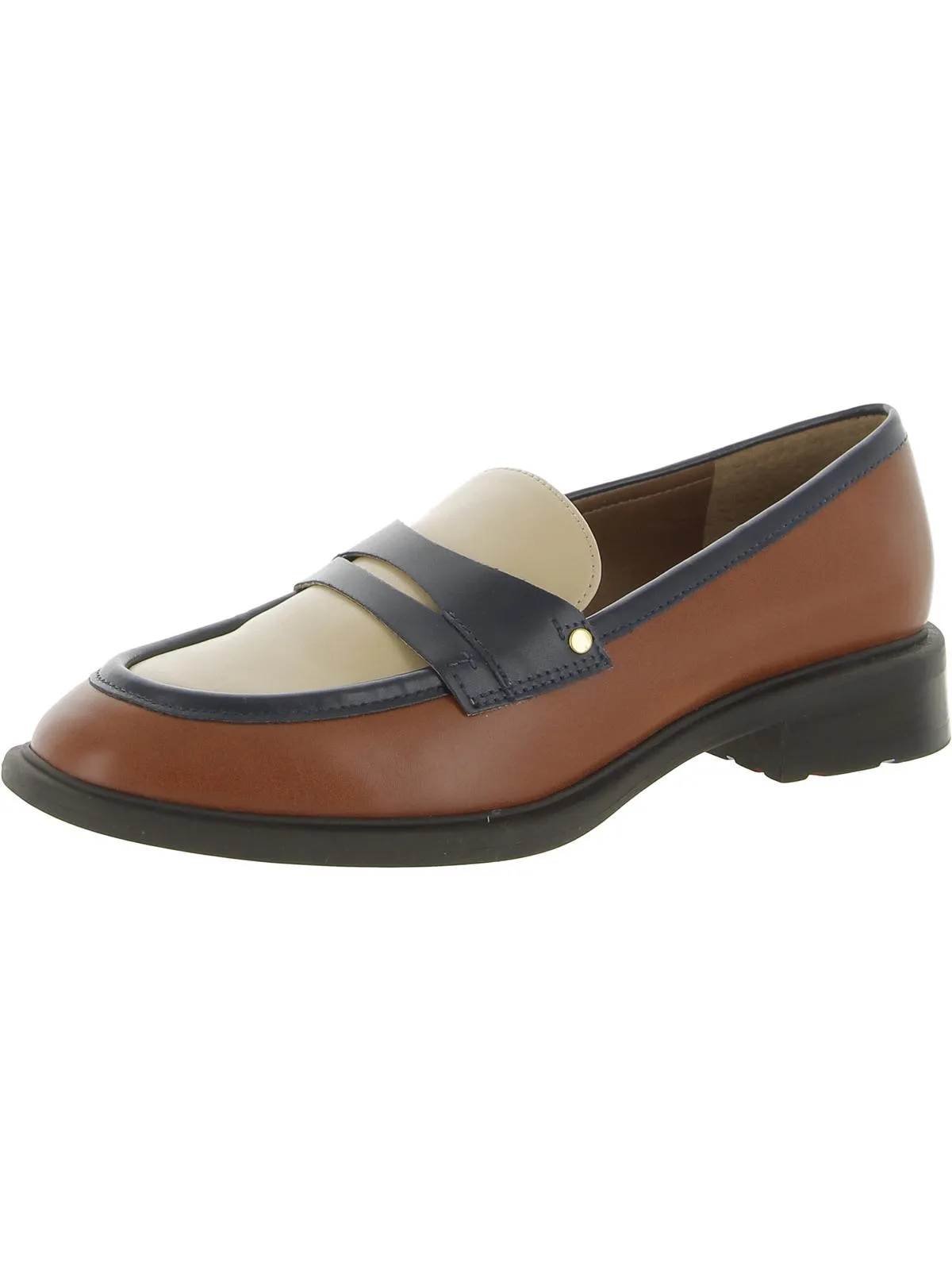 Edith 2 Womens Leather Slip On Loafers