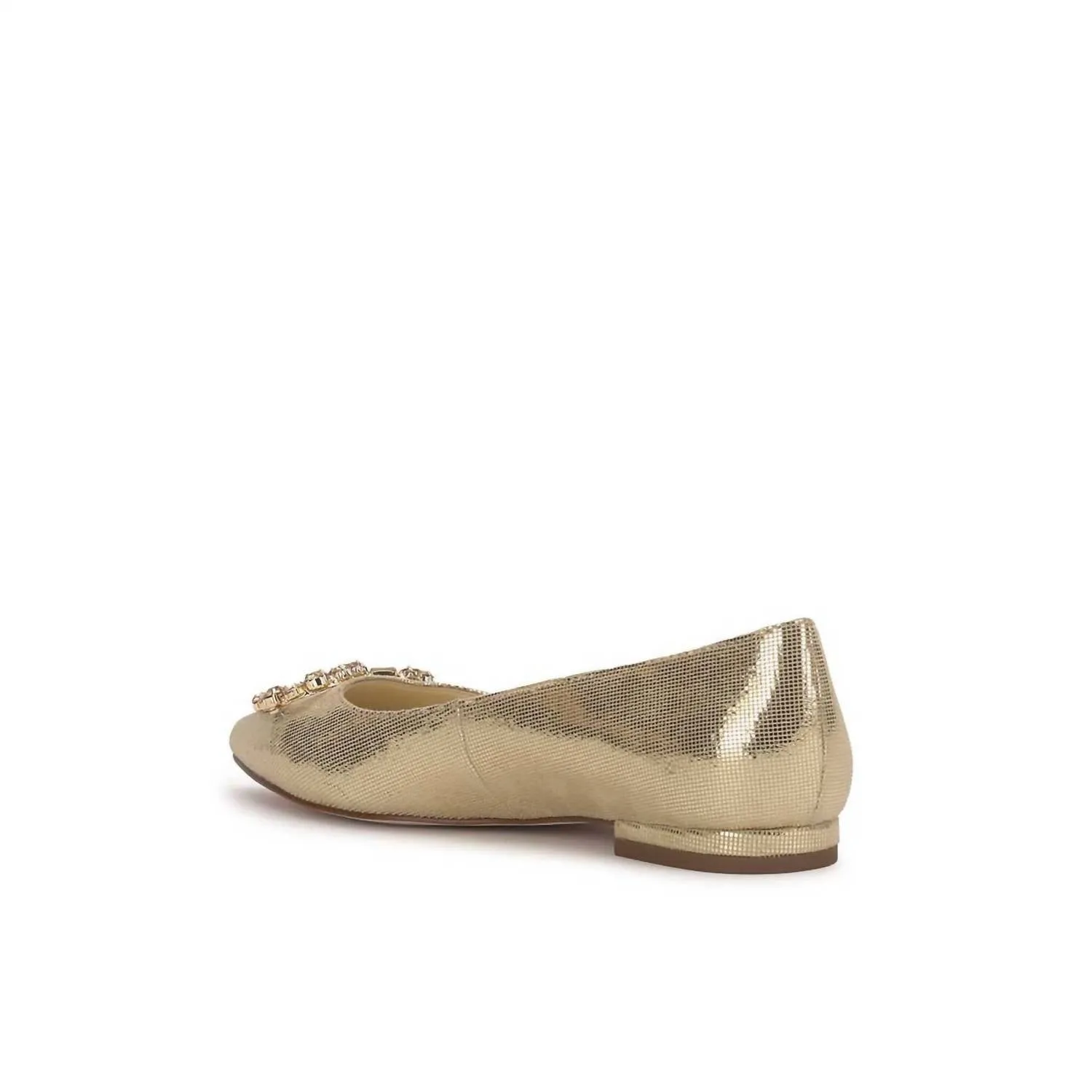 Elika Slip On In Gold Metallic