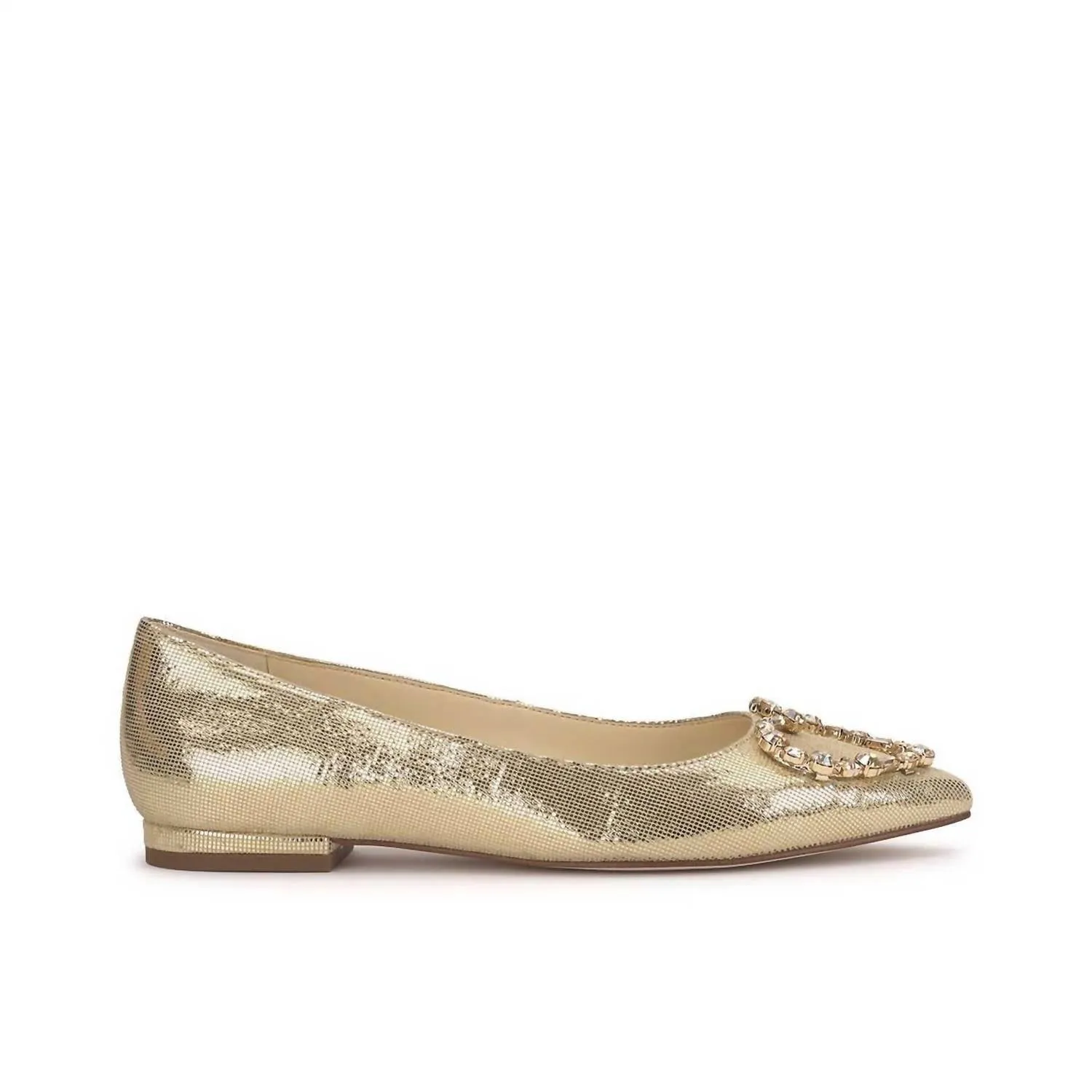 Elika Slip On In Gold Metallic