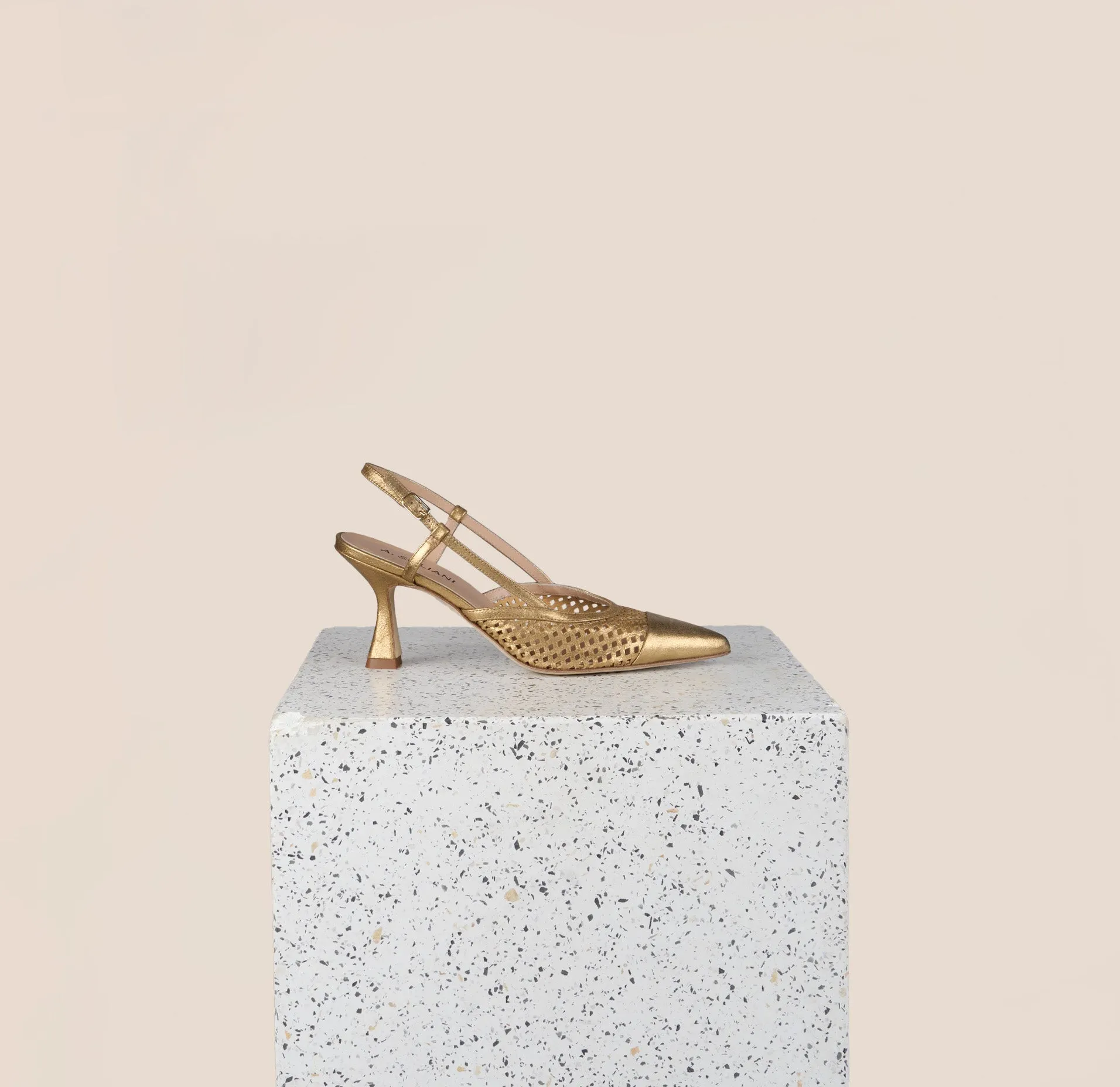 Emma - Perforated Gold Foil