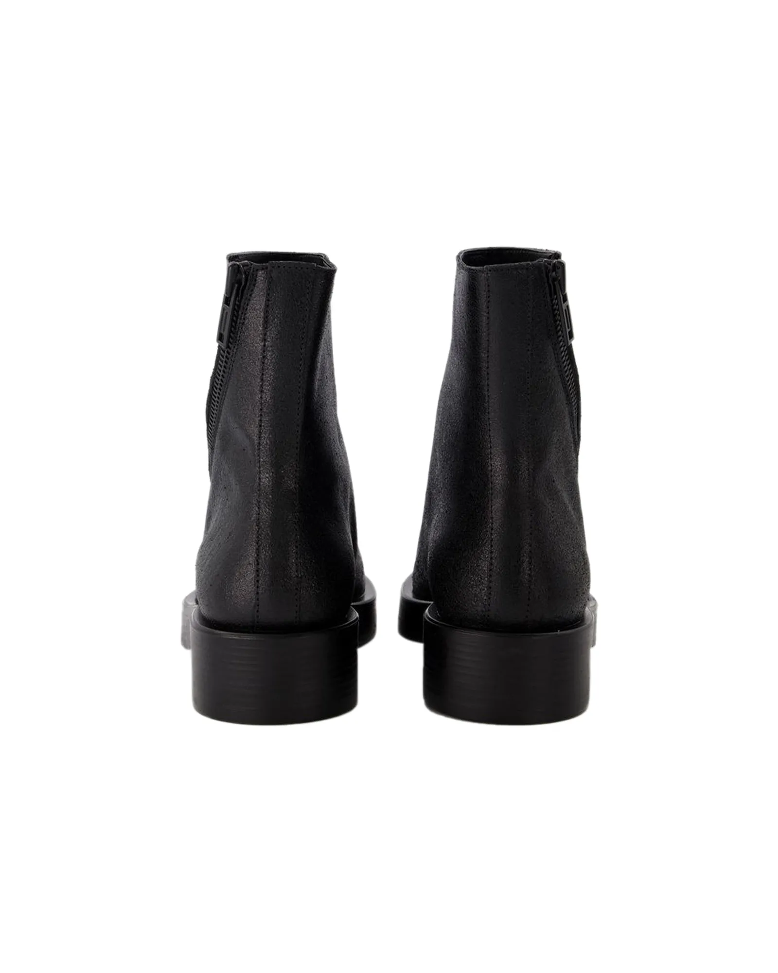 Ernest Ankle Boots in Black Leather