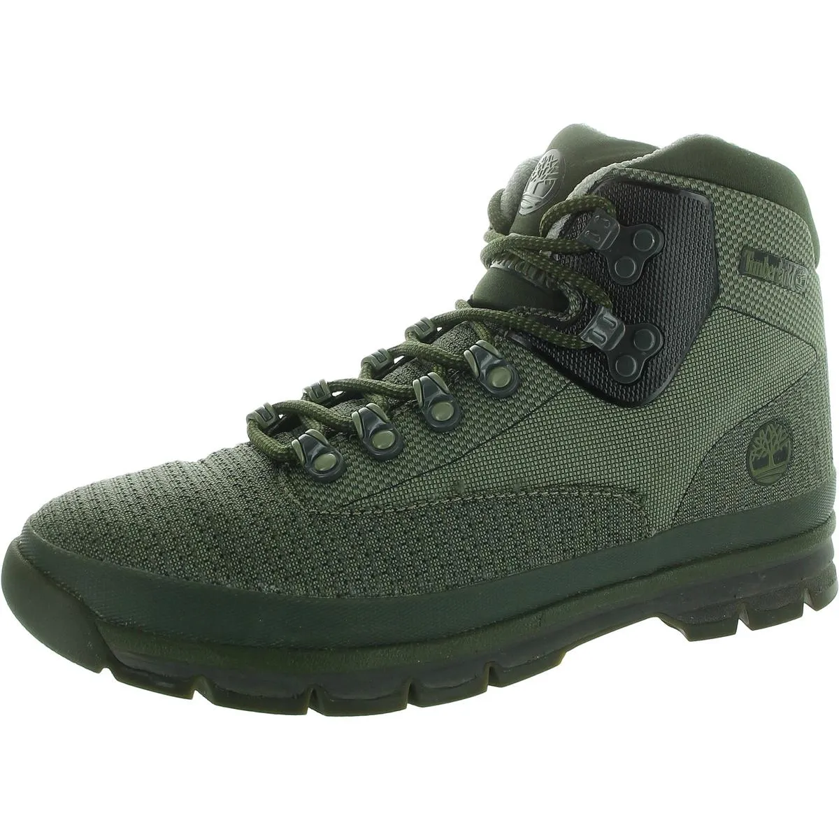 Euro Hiker Mens Leather Booties Hiking Boots