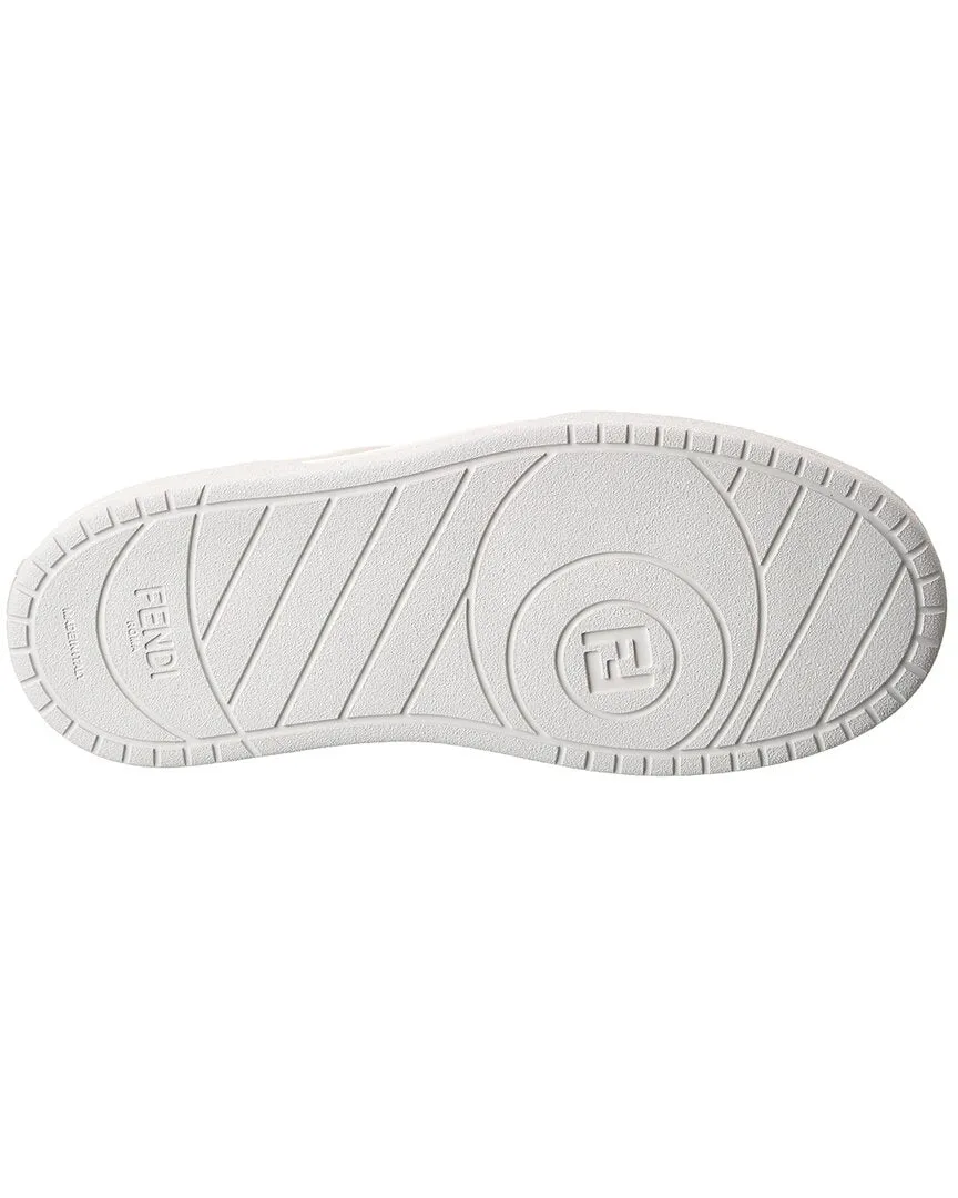 FENDI Match Leather Platform Sneaker