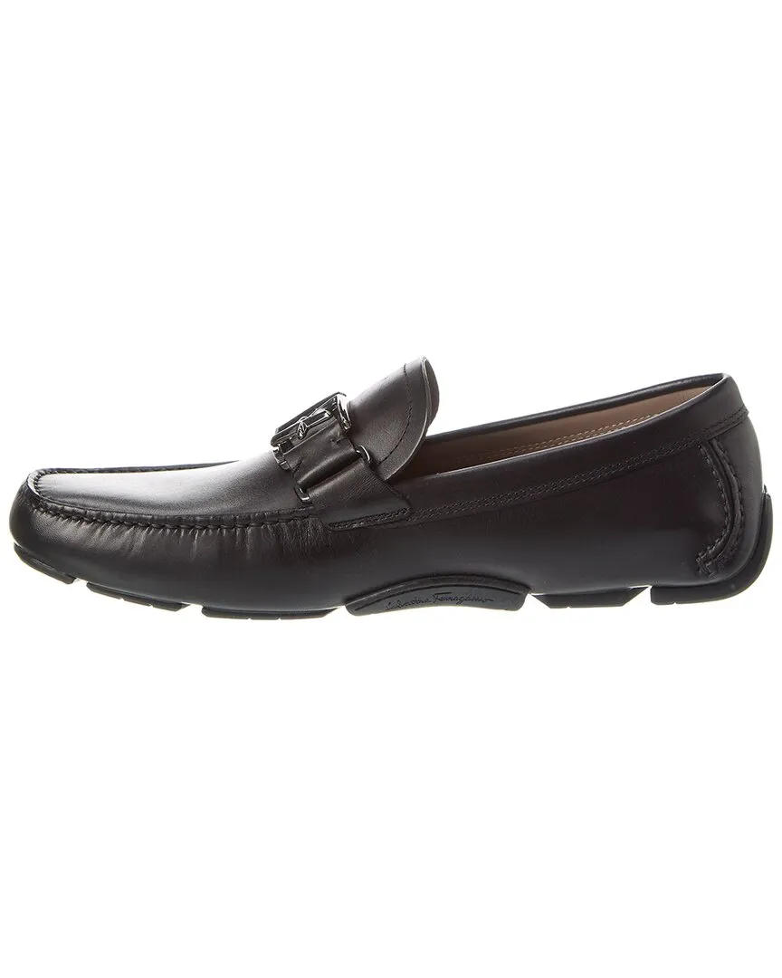 Ferragamo Peter Leather Driver