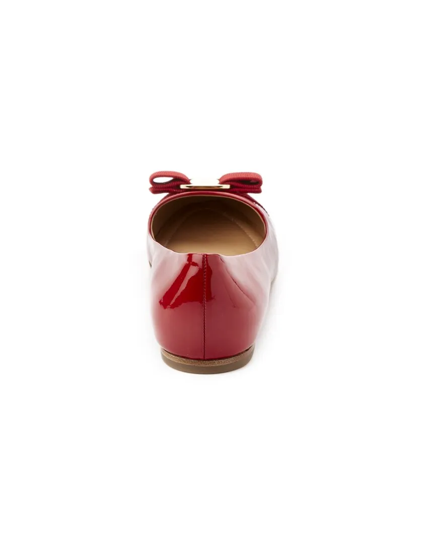 Ferragamo Varina Patent Ballet Flat