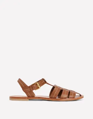 Fisherman Flat Sandal-Tan