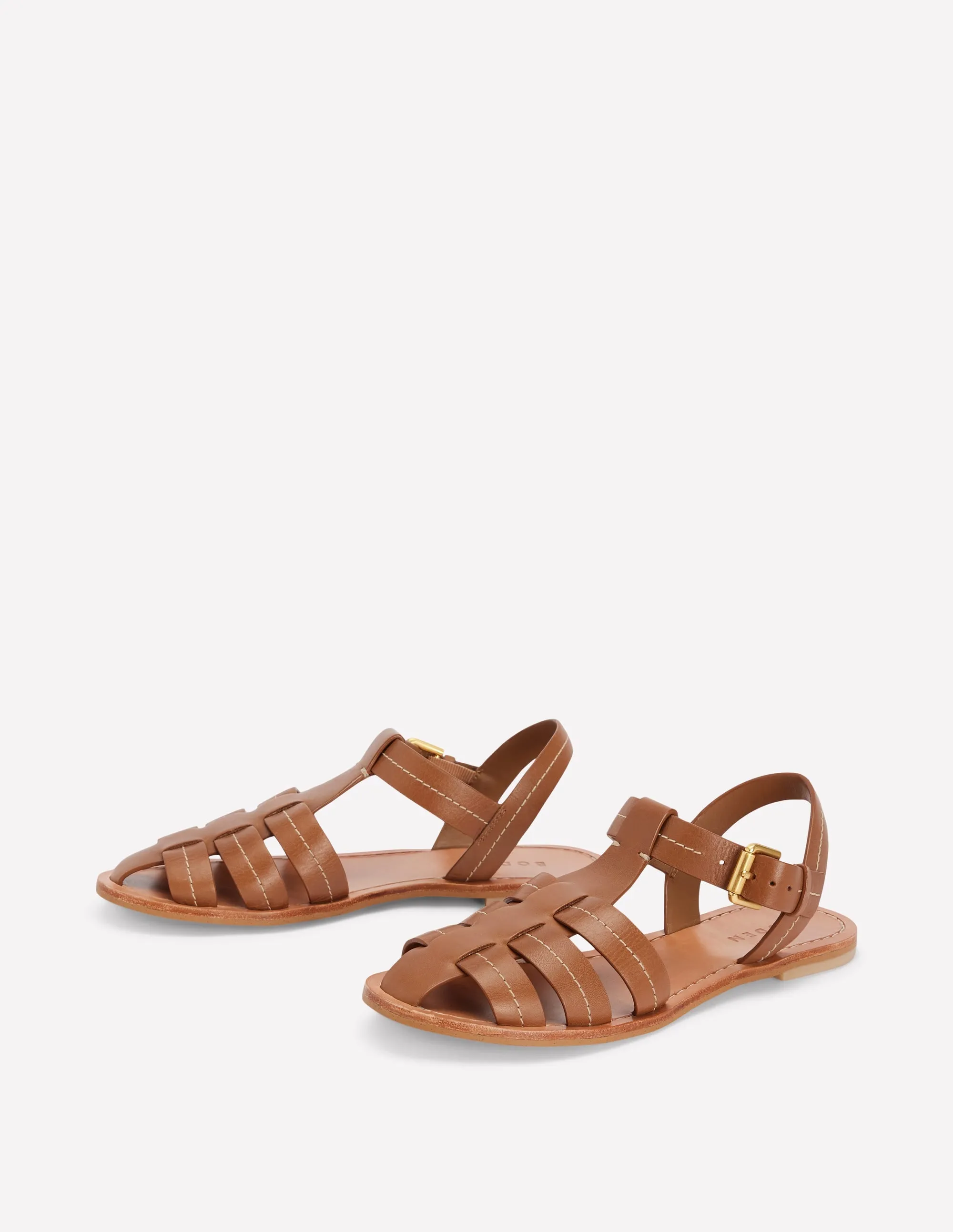 Fisherman Flat Sandal-Tan