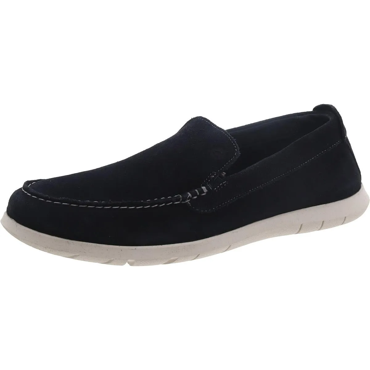 FLEXWAY STEP Mens Leather Slip On Boat Shoes