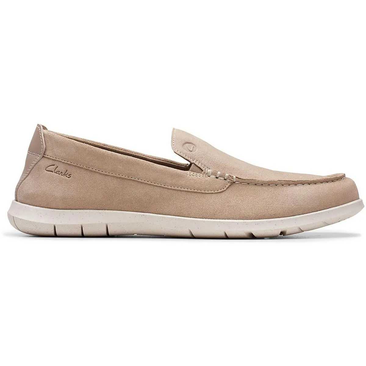 FLEXWAY STEP Mens Leather Slip On Boat Shoes