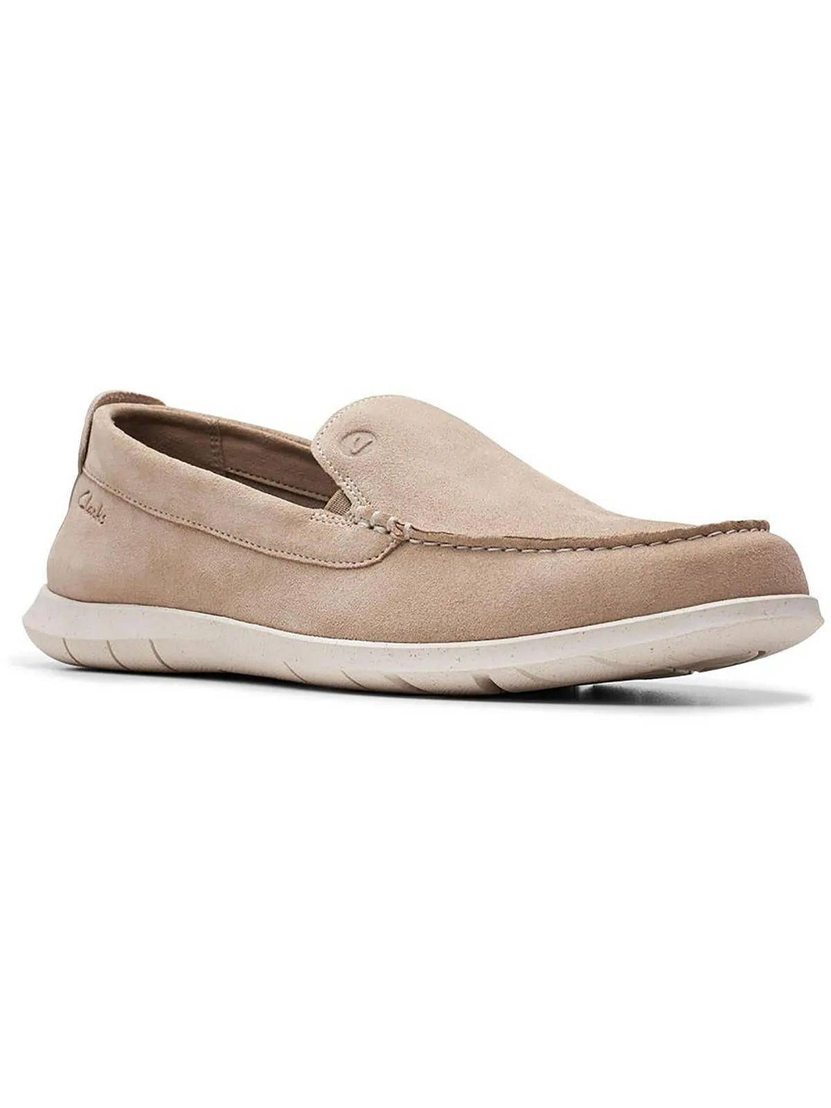 FLEXWAY STEP Mens Leather Slip On Boat Shoes