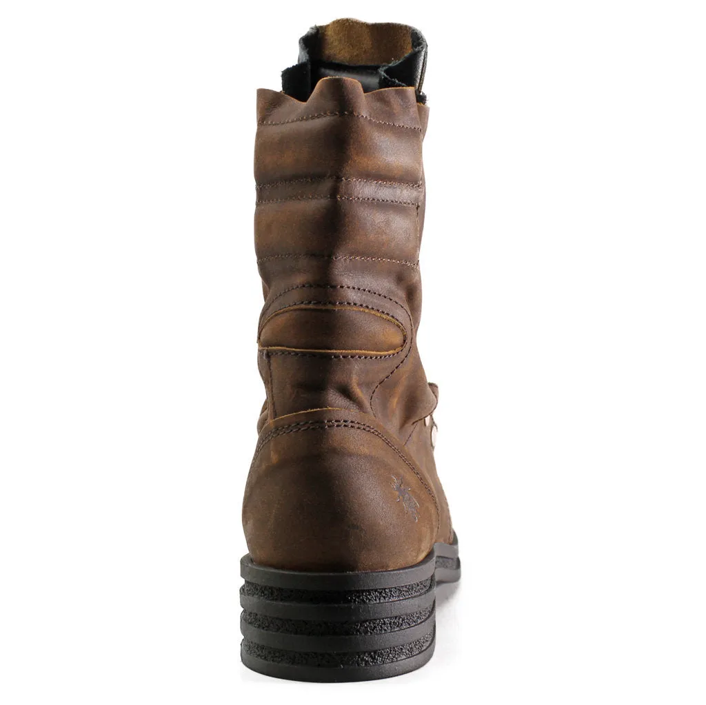 Fly London Kiff682Fly Leather Women's Buckle Ankle Boots
