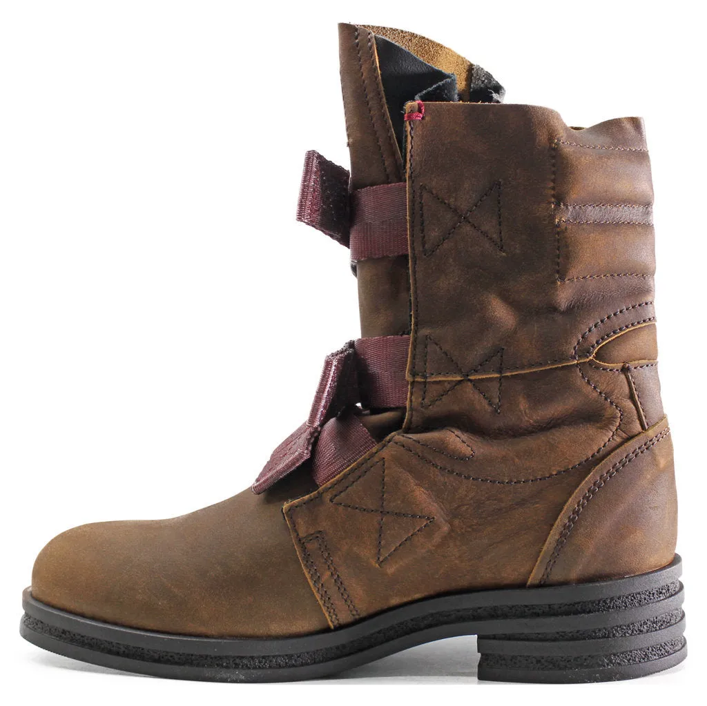 Fly London Kiff682Fly Leather Women's Buckle Ankle Boots