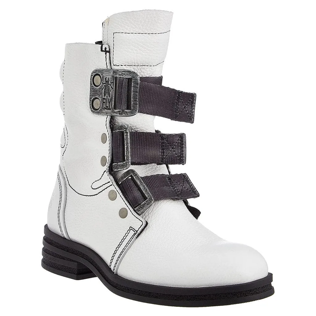 Fly London Kiff682Fly Leather Women's Buckle Ankle Boots