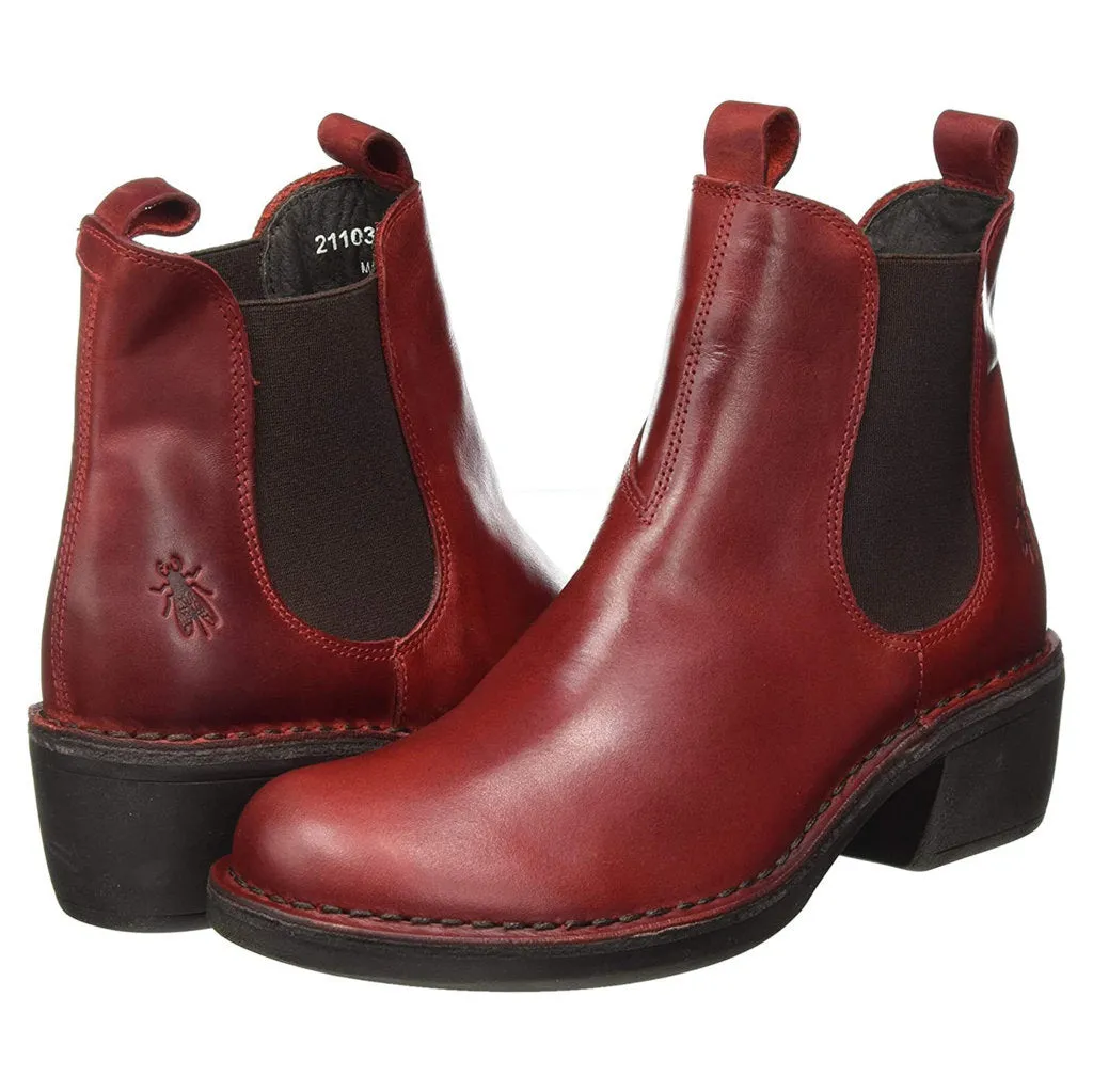 Fly London Meme030Fly Rug Leather Women's Chelsea Boots