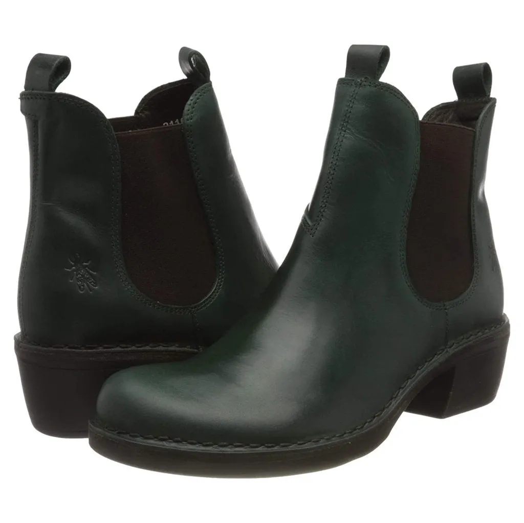 Fly London Meme030Fly Rug Leather Women's Chelsea Boots