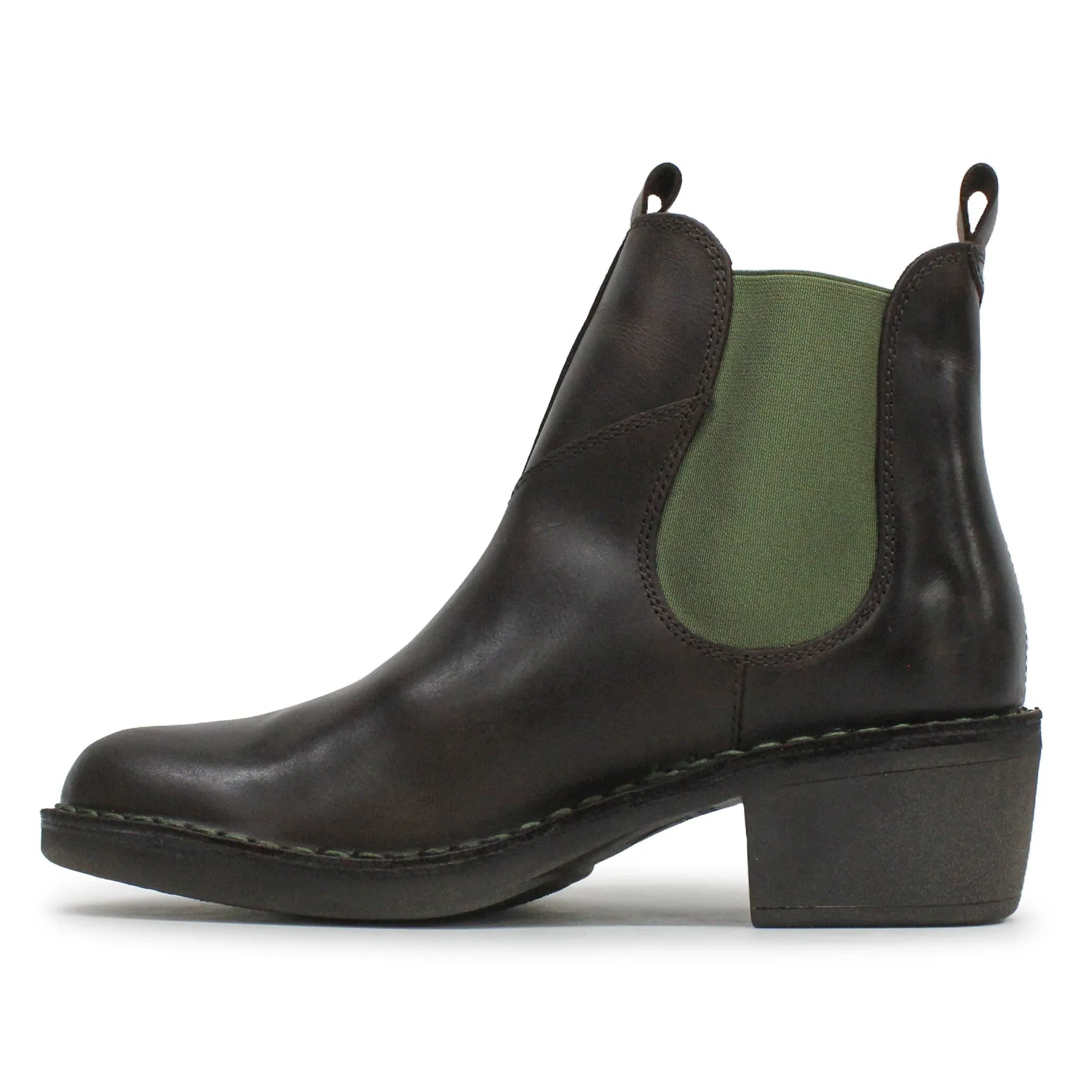 Fly London Meme030Fly Rug Leather Women's Chelsea Boots