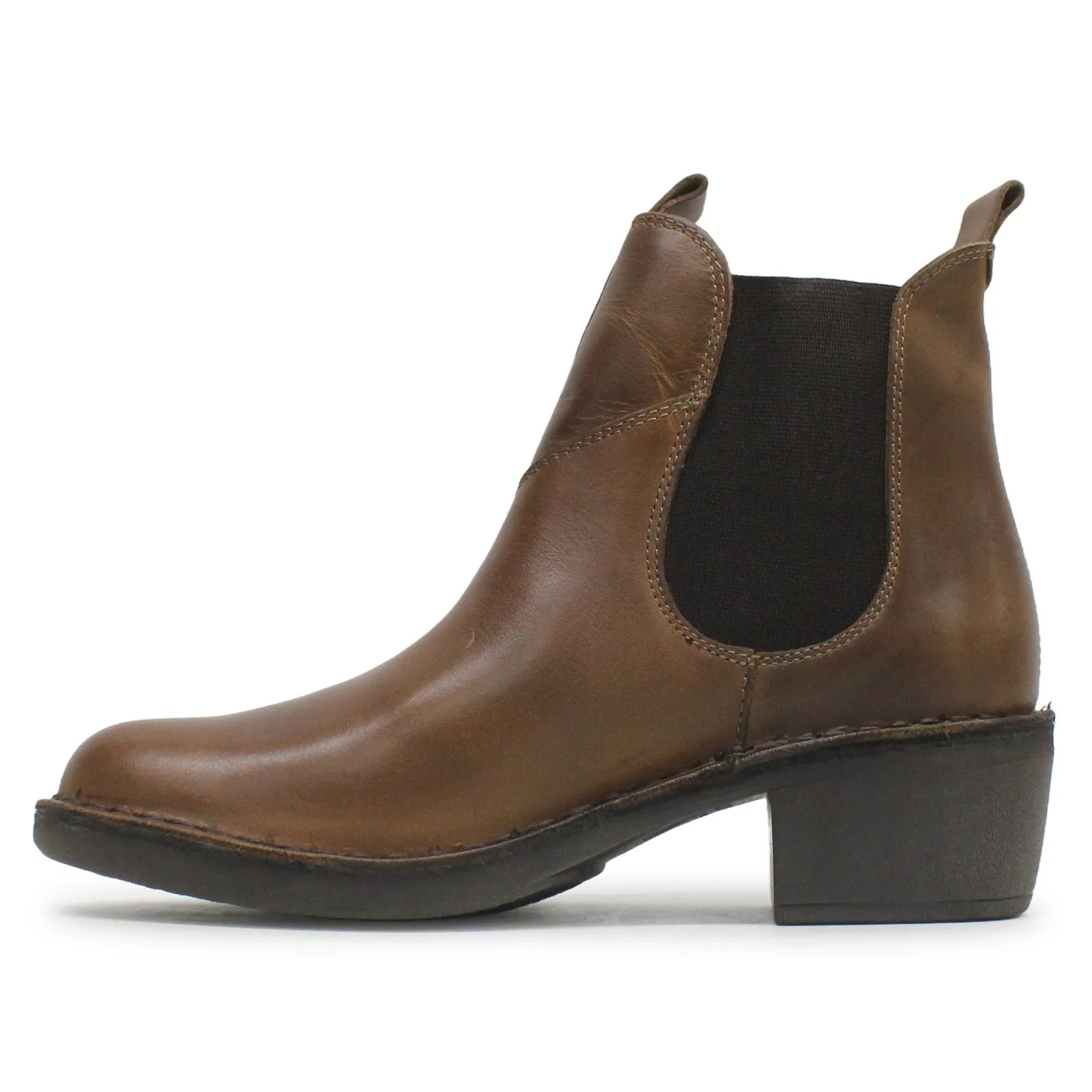 Fly London Meme030Fly Rug Leather Women's Chelsea Boots