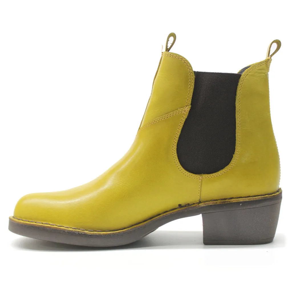 Fly London Meme030Fly Rug Leather Women's Chelsea Boots