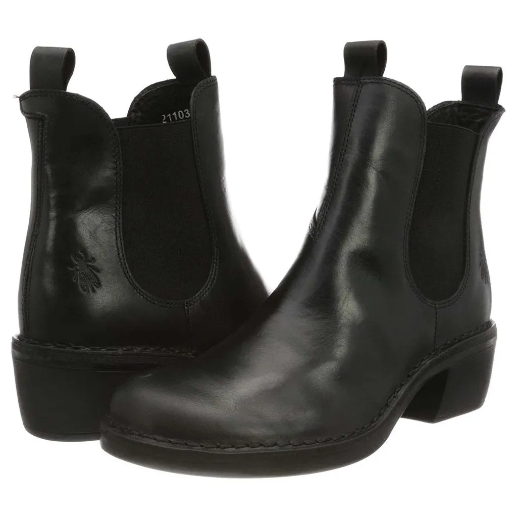 Fly London Meme030Fly Rug Leather Women's Chelsea Boots