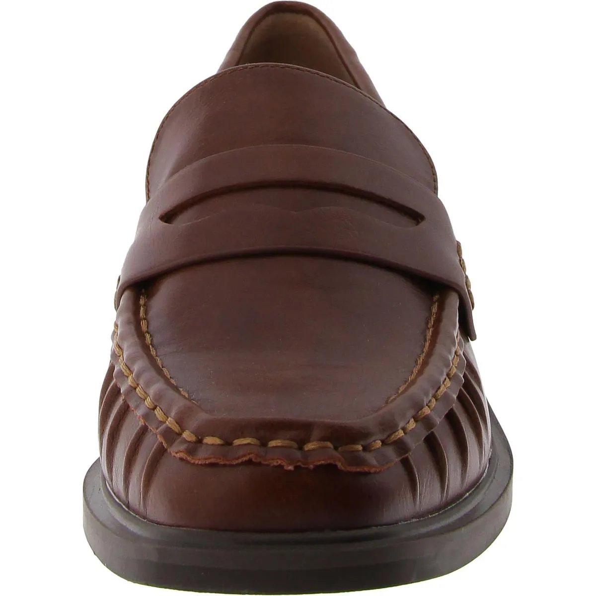 Freyr Womens Faux Leather Slip-On Loafers