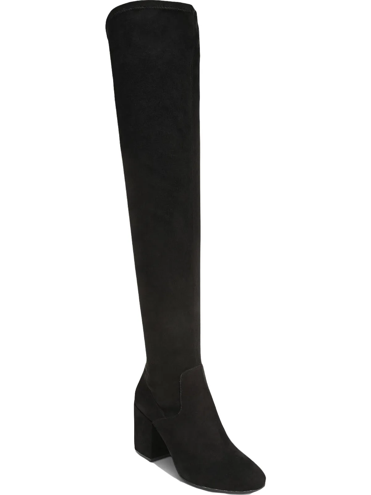 Gabrie Womens Faux Leather Round Toe Over-The-Knee Boots
