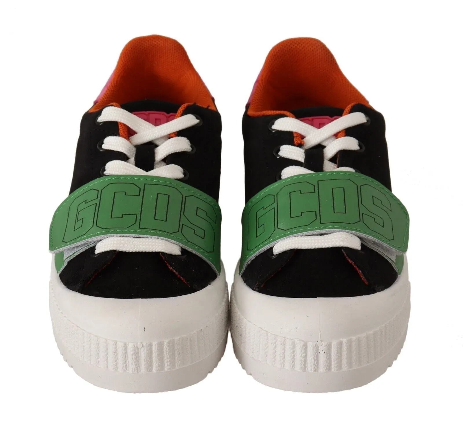 GCDS Suede Low Top Lace Up Women Sneakers Women's Shoes