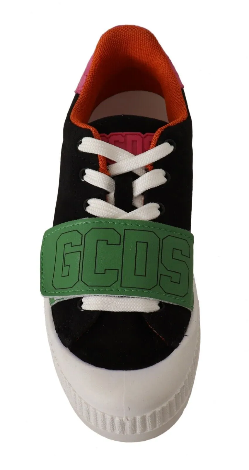 GCDS Suede Low Top Lace Up Women Sneakers Women's Shoes