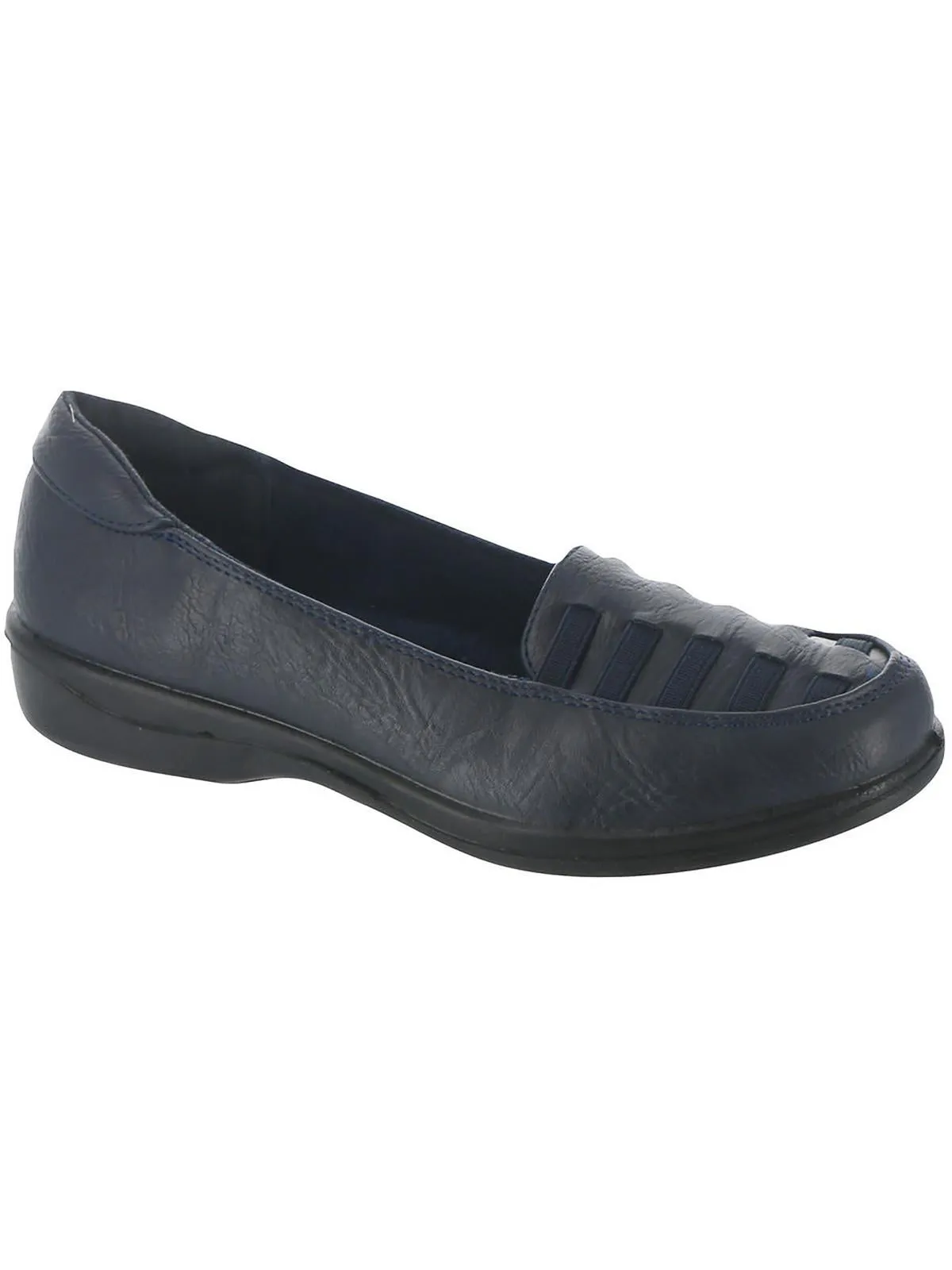 Genesis Womens Faux Leather Slip-On Loafers