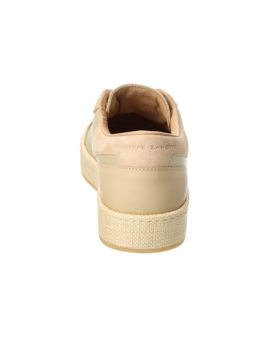 Giuseppe Zanotti GZ/City Canvas & Suede Sneaker