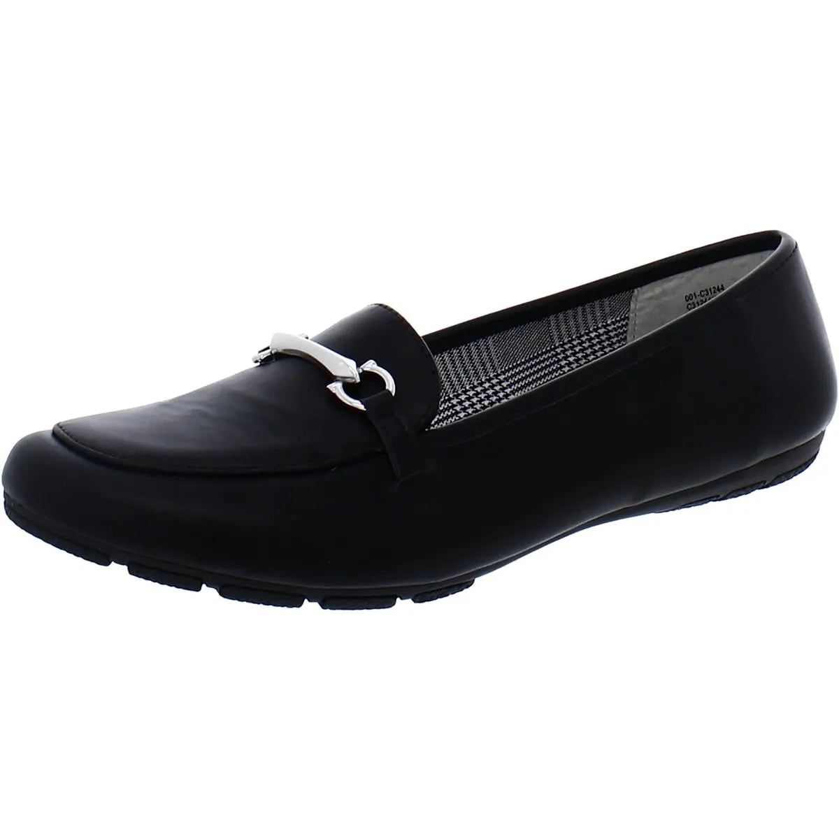 Glowing Womens Embellished Comfort Insole Loafers
