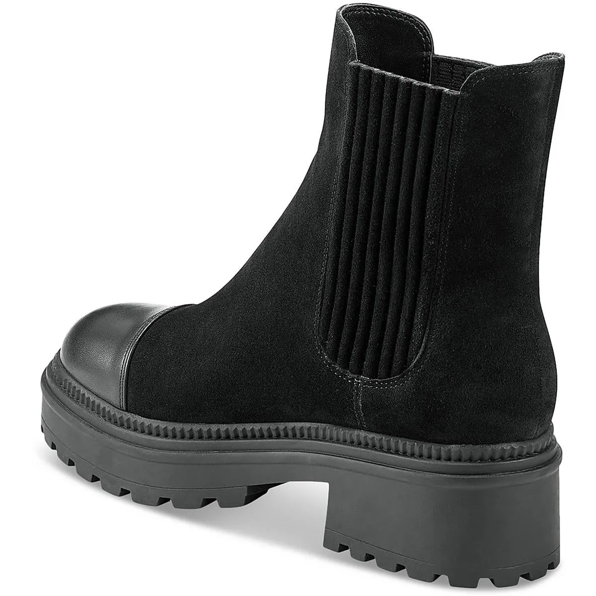 Hadria Womens Lugged Sole Pull On Ankle Boots