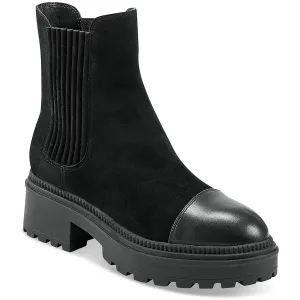 Hadria Womens Lugged Sole Pull On Ankle Boots