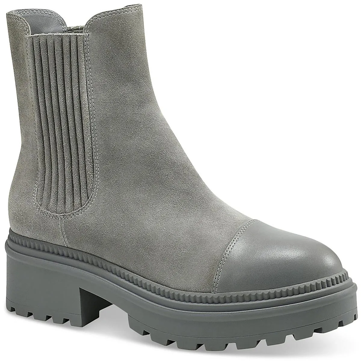 Hadria Womens Lugged Sole Pull On Ankle Boots