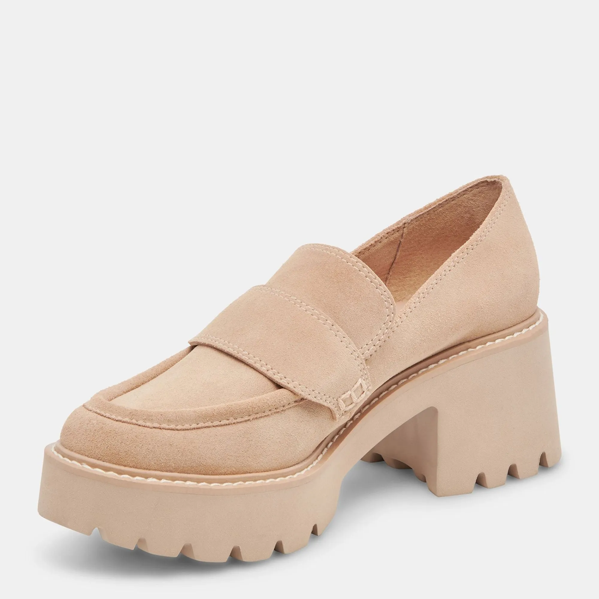 HALONA LOAFERS DUNE SUEDE