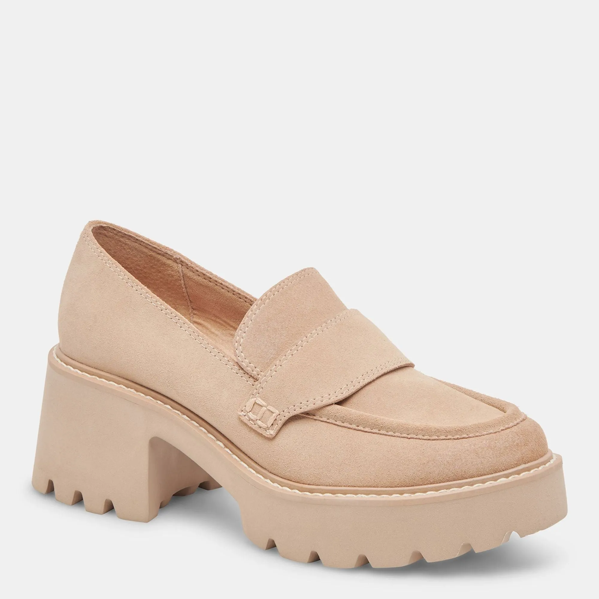 HALONA LOAFERS DUNE SUEDE