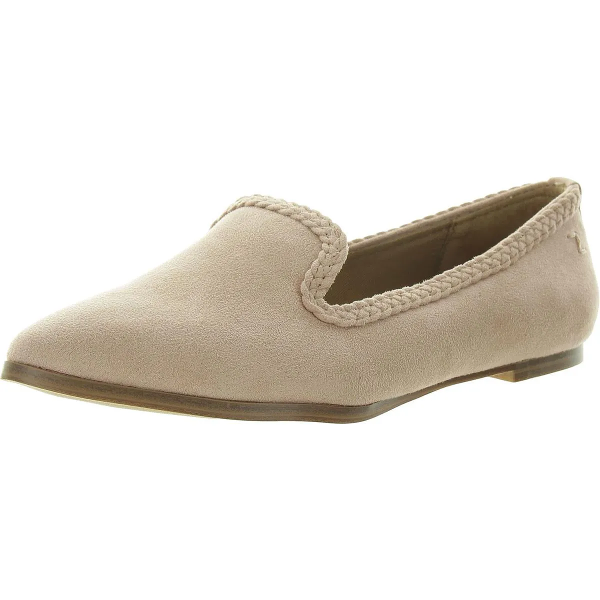 Hill Loafer Womens Braided Pointed Toe Loafers