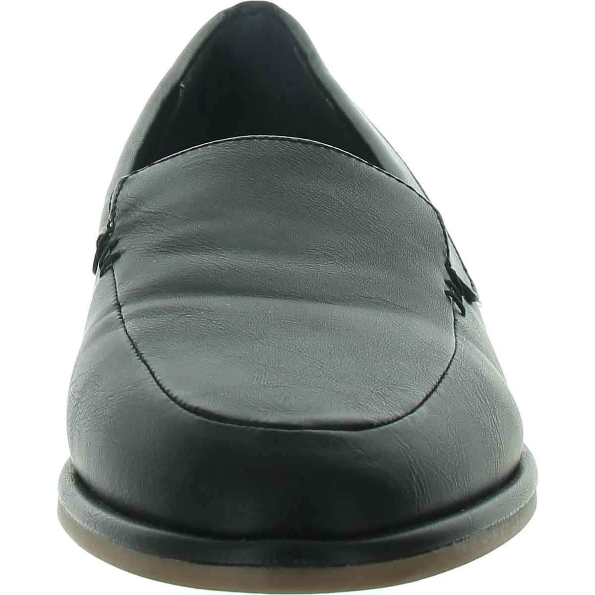 Houstonn Womens Faux Leather Flat Loafers