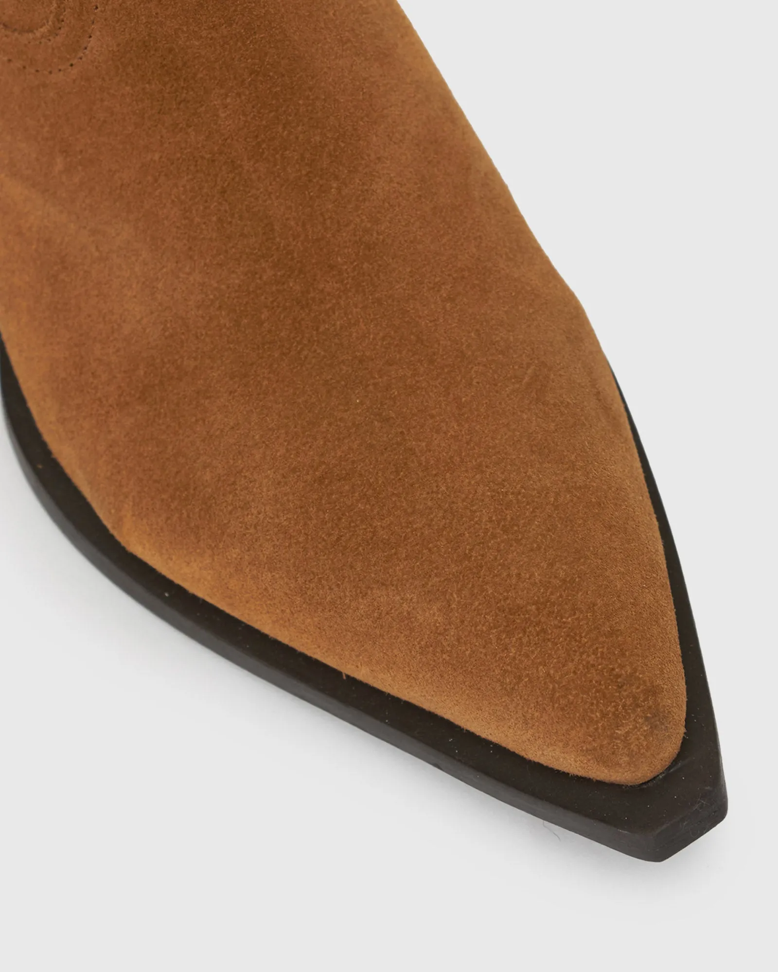 HOWDY Suede Leather Western Boots