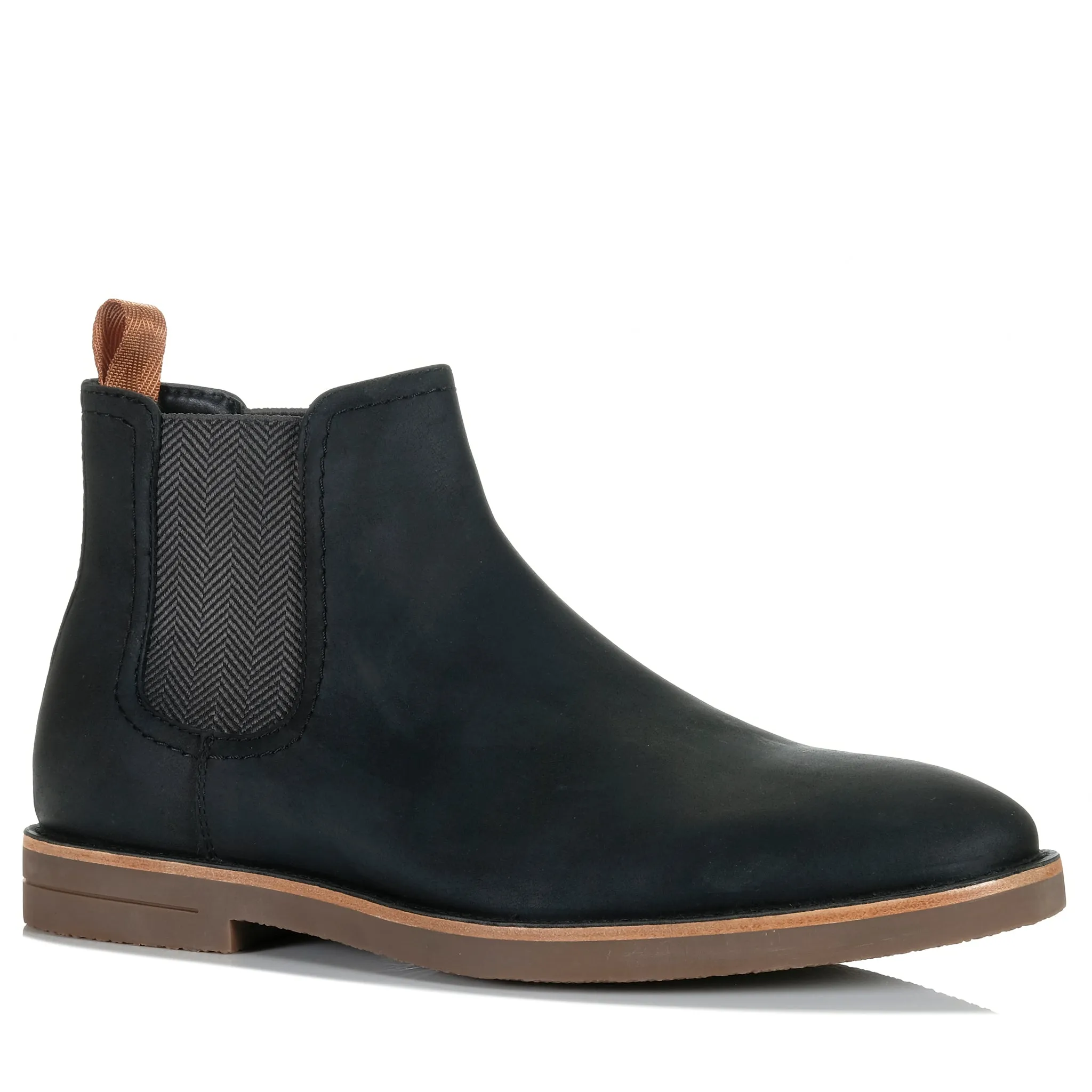 Hush Puppies Gravel Black